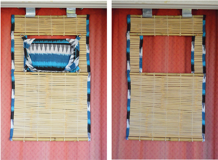 Process Of Making The Bamboo Blind - Window (1200x588), Png Download