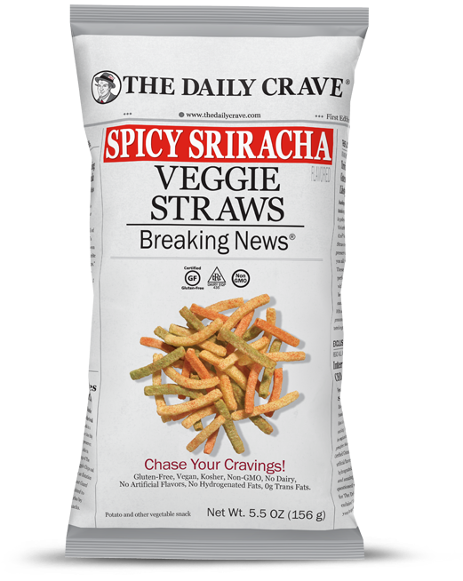 Sriracha Veggie Straws (559x653), Png Download