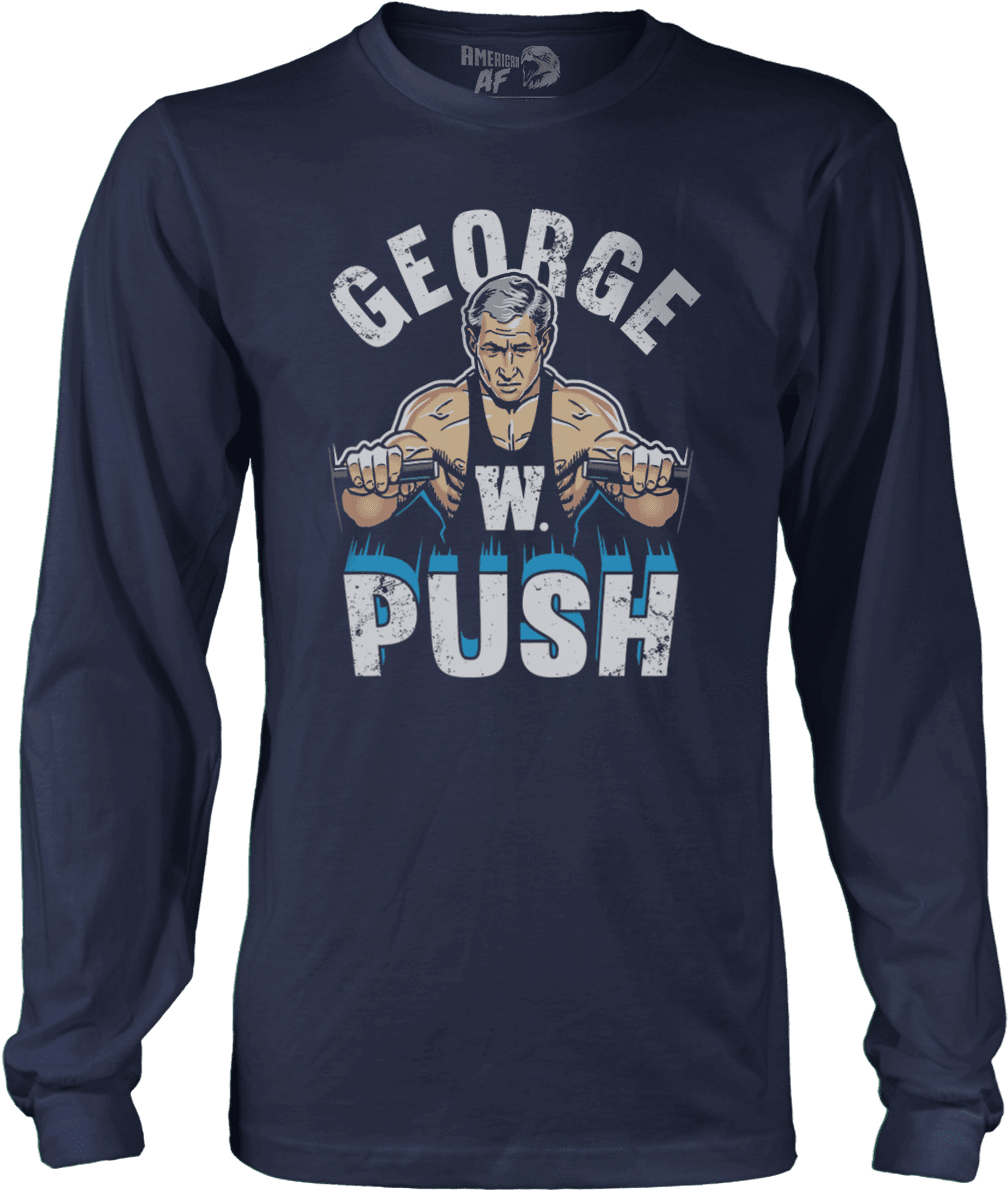 George W Push - Nurse Christmas Shirt (1200x1200), Png Download