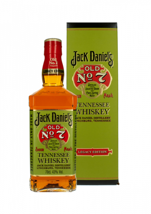 Jack Daniels Legacy Limited Edition - Tennessee Whiskey (496x700), Png Download