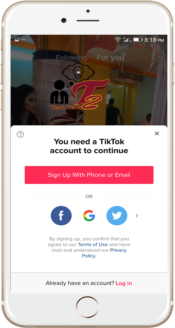 How To Make Tik Tok Account Bangla 2019 - Iphone (1600x1143), Png Download