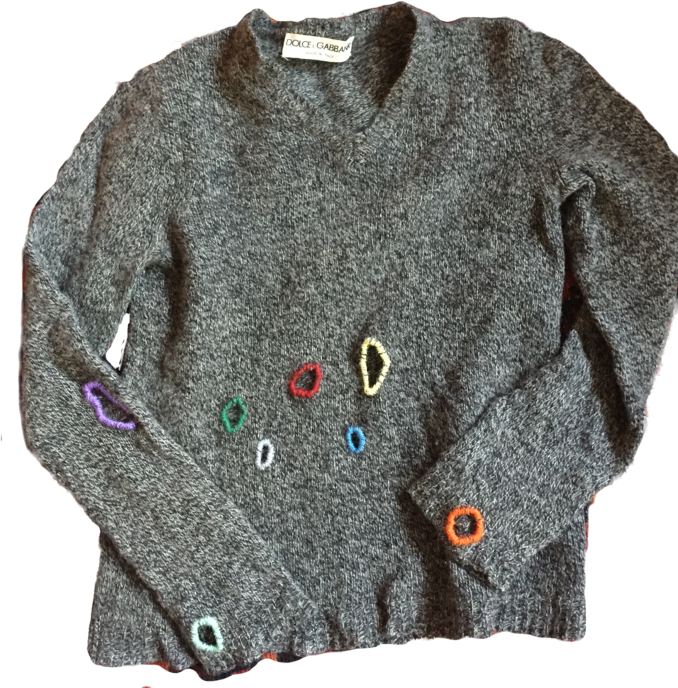 D&g Portholes - Cardigan (955x1024), Png Download