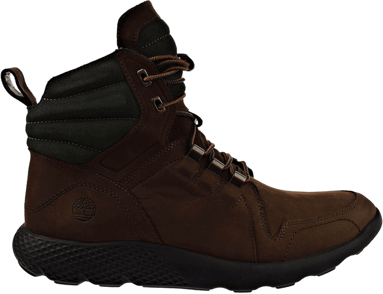 Timberland Fly Roam Leather Boot 'dark Brown' - Hiking Shoe (750x575), Png Download