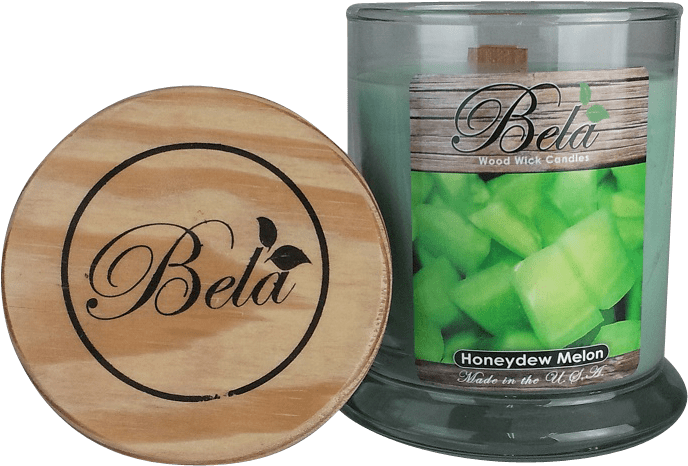 Honeydew Melon Wood Wick Candle 9 Oz - Bal En Blanc 2011 (716x487), Png Download