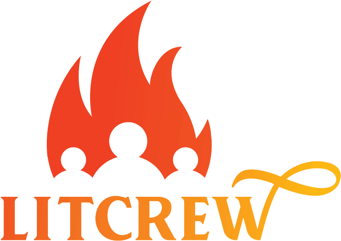 Logo Image Lit Crew (693x493), Png Download