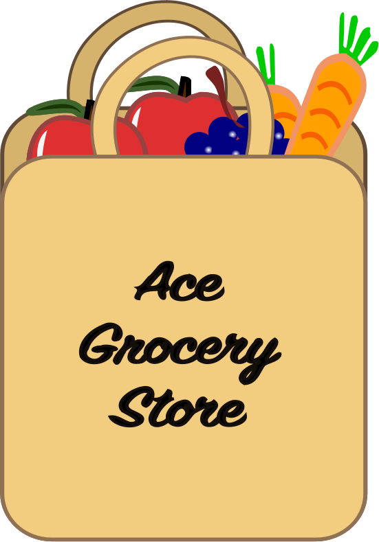 Grocery Shopping Bag (551x789), Png Download