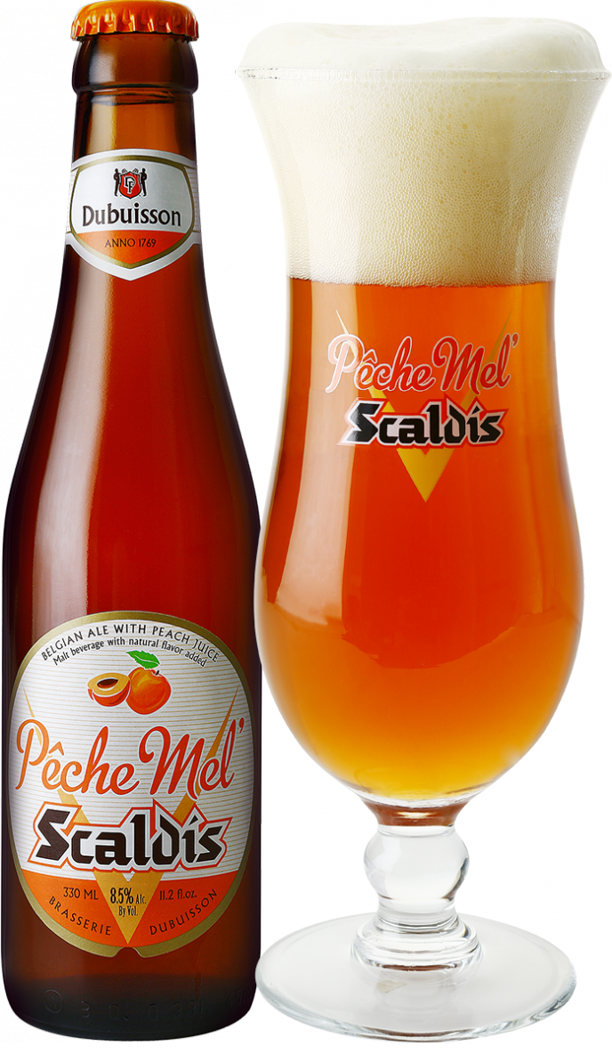 12 Summer Beers You Need To Know About For All Those - Scaldis Peche Mel (688x1184), Png Download