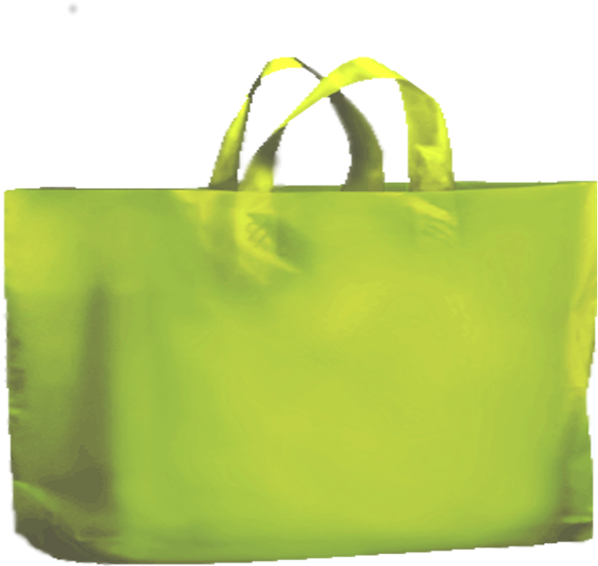 Citrus Green - Reusable Shopping Bag .png (678x720), Png Download