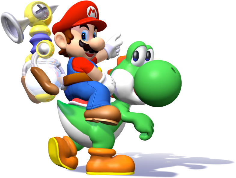 Their Ludicrous Functions Completely Override Any Sense - Super Mario Sunshine Remastered Switch (790x600), Png Download