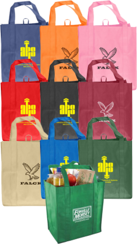 Non Woven Eco Friendly Grocery Tote - Bag (800x800), Png Download