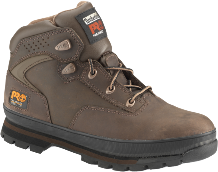 Timberland Pro Euro Brown Hiker Safety Boot - Work Boots (800x626), Png Download