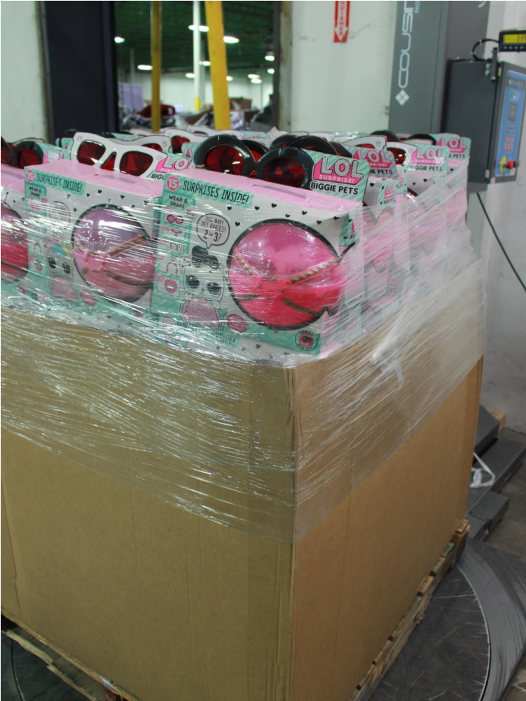 Pallet 120 Pcs Dolls Customer Returns L - Carton (1000x1000), Png Download