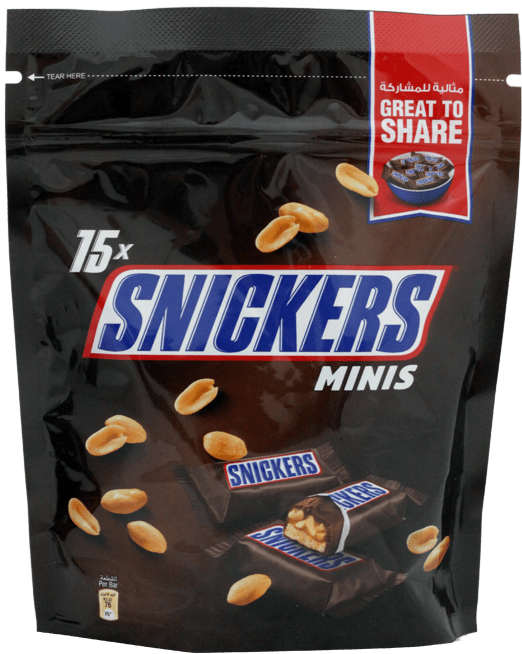 Snickers Chocolate Mini 225g - Sneaker Chocolate (550x684), Png Download