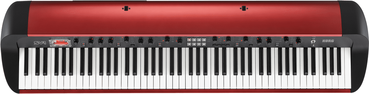 Korg Sv 1 Metallic Red (1280x384), Png Download
