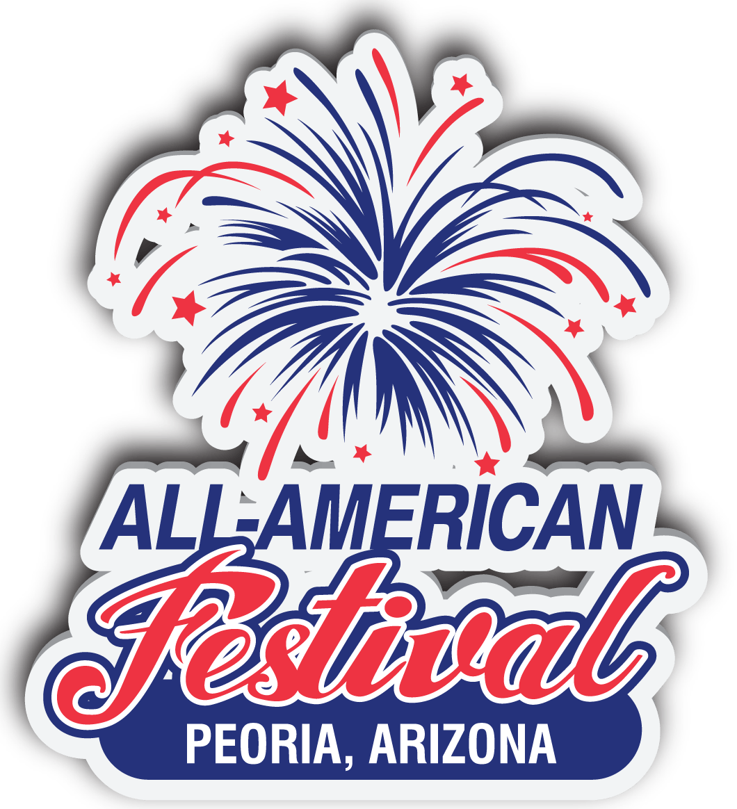 4th Of July Peoria's All-american Festival - 4th Of July (1060x1164), Png Download