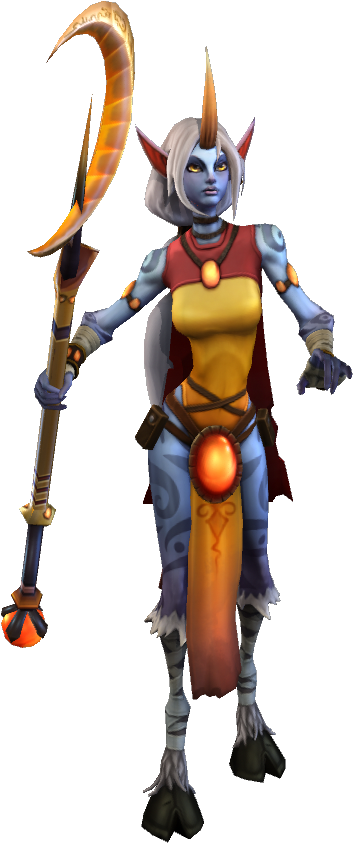 Boris, Hoof Fetish - Soraka Draenei (370x842), Png Download