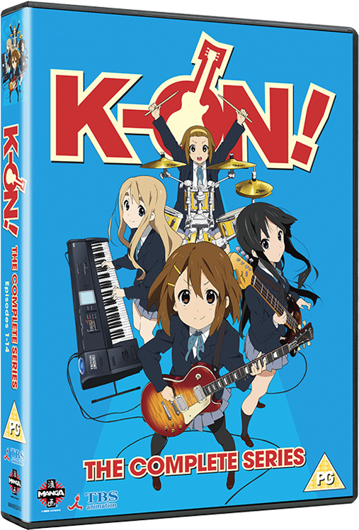 K-on The Complete Series - Anime K On Dvd (530x795), Png Download