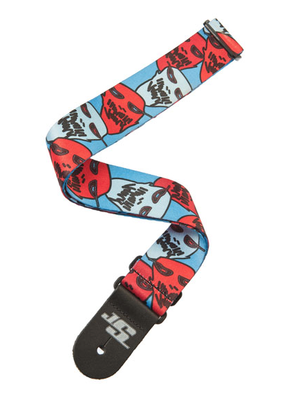 Daddario Strap Joe Satriani Signature Collection Ghost - Planet Waves Joe Satriani Guitar Strap (1000x800), Png Download