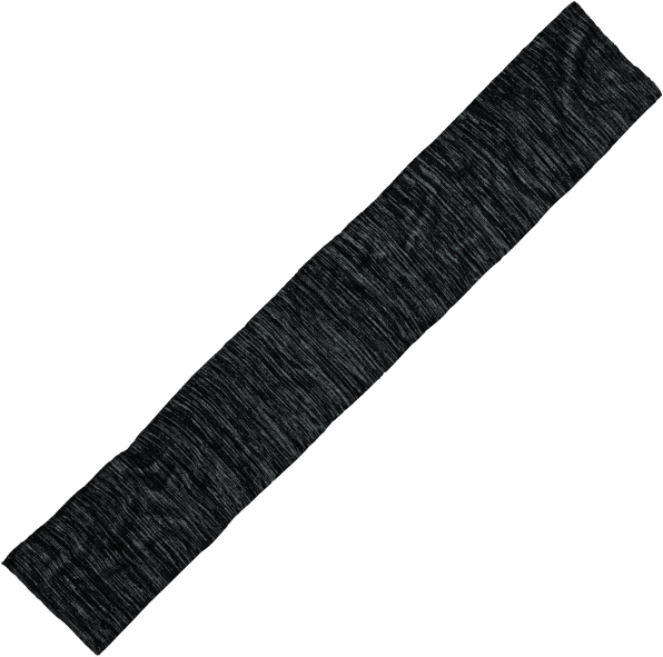 Scarf Stripes Anthracite/black - Sangle Snowboard (660x660), Png Download