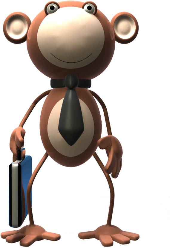 Hayley Burlinson - Monkey Business (1000x973), Png Download