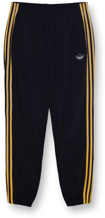 Adidas Woven 3 Stripes Pants Black/bogold - Pocket (769x769), Png Download