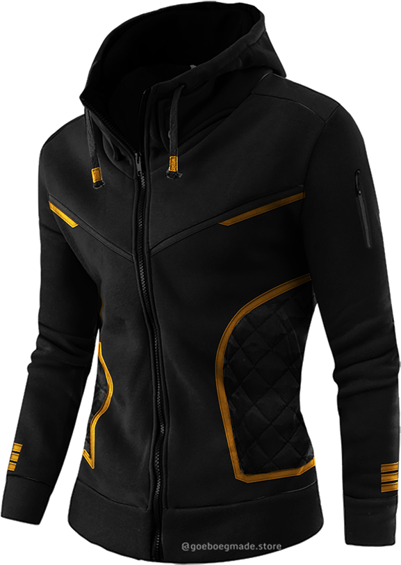 Hoodie Dark Voyager - Zipper (984x984), Png Download