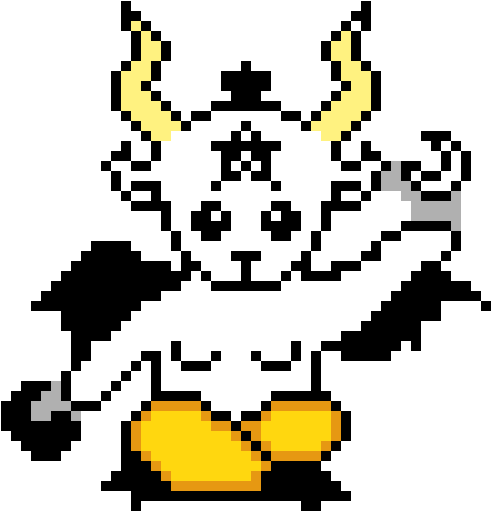 Baphomet Pixel Art - Illustration (670x530), Png Download
