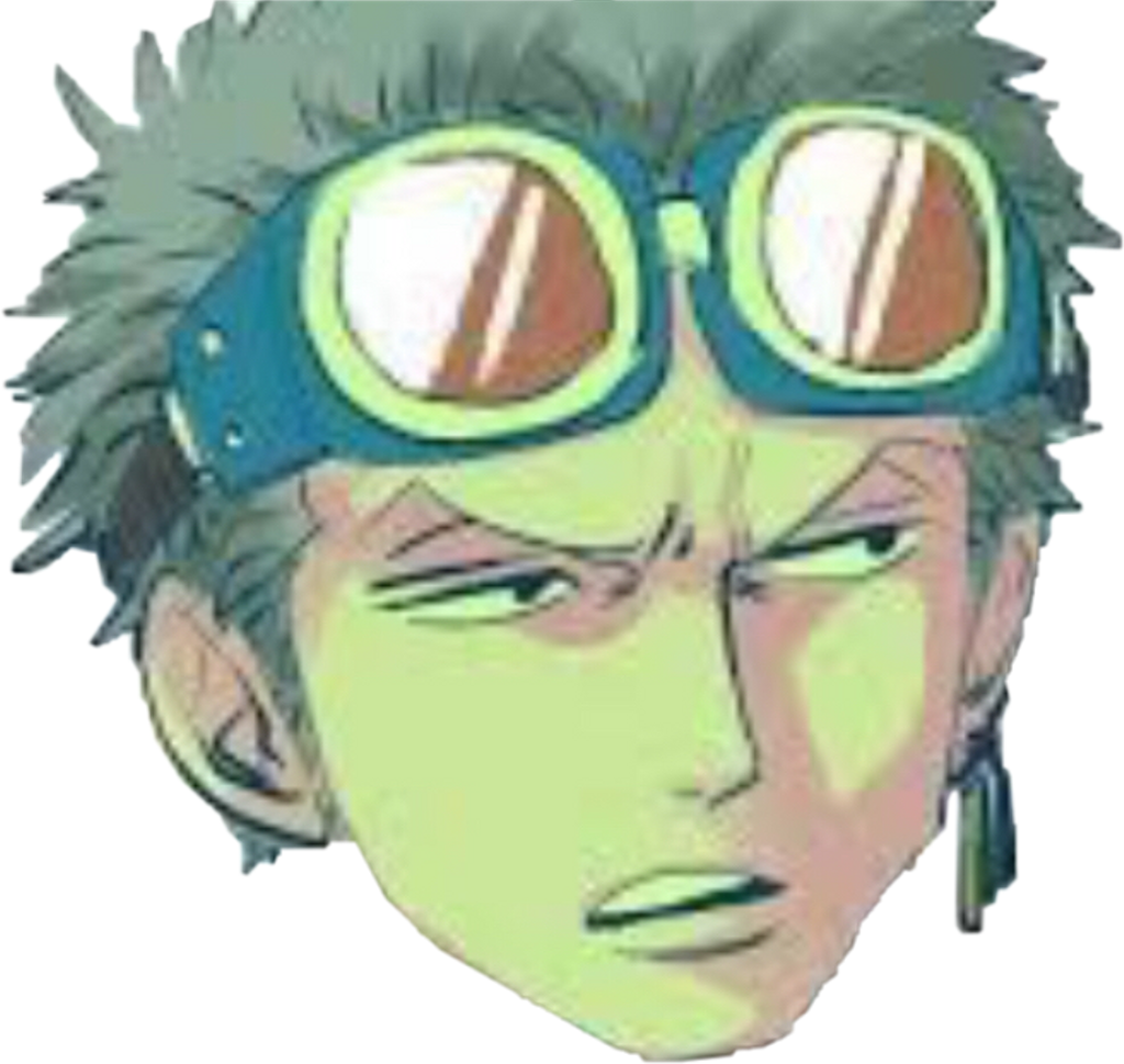 Zoro Sticker - Roronoa Zoro (1024x969), Png Download