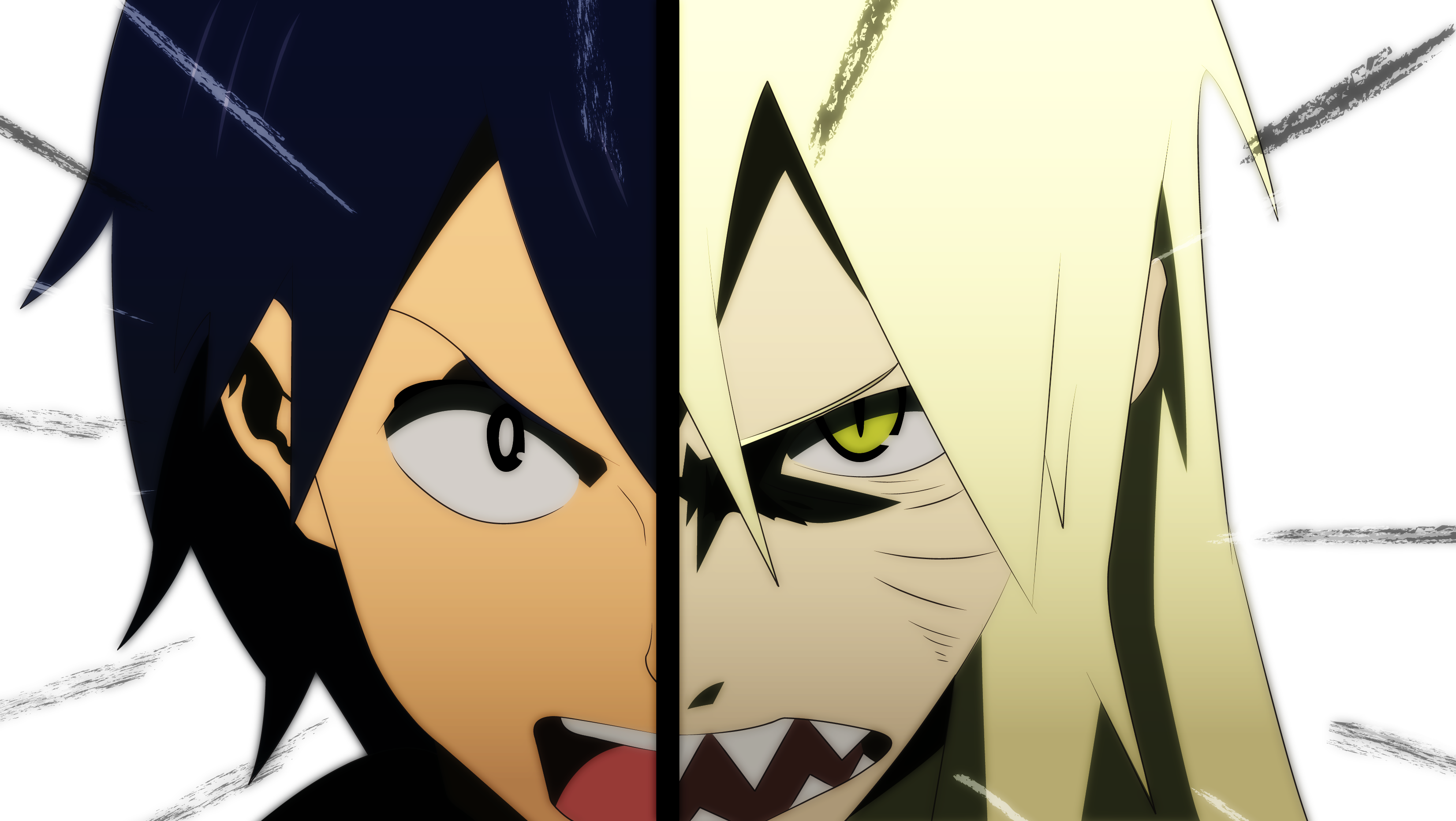 Download Png - Viral Gurren Lagann (3302x1862), Png Download