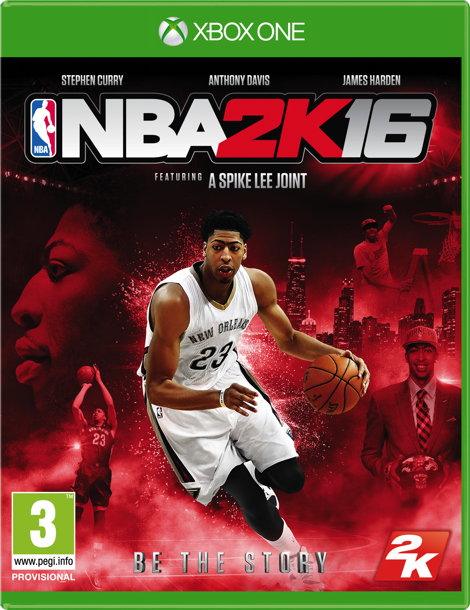 Nba 2k16 Xb1 Fob Davis Eng - Nba 2k16 Cover (1890x2126), Png Download