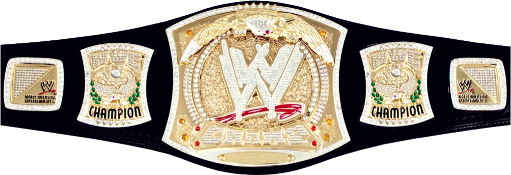 Wwe Championship - Wwe Spinner Championship Replica Belt (1022x344), Png Download