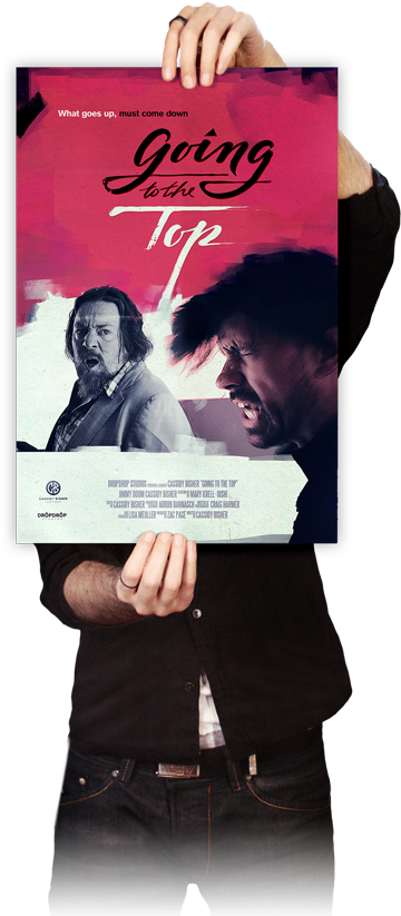 Holding Poster Psd (600x935), Png Download