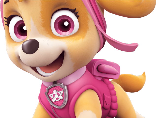 Paw Clipart Paw Patrol - Paw Patrol Skye Character (640x480), Png Download