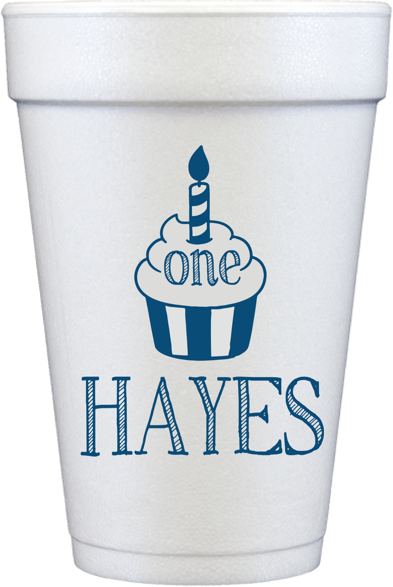 Styrofoam Cups - Cupcake (2048x2048), Png Download