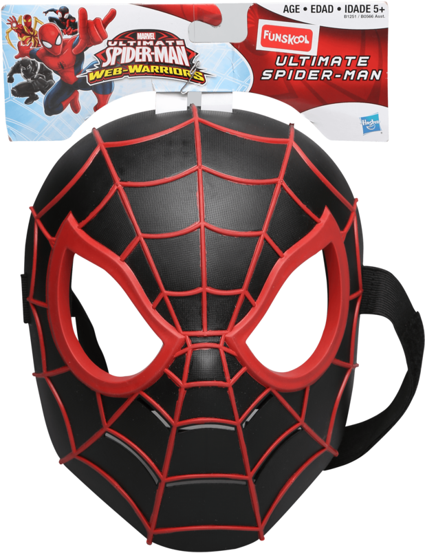 Boys Spider-man Mask - Spiderman Hasbro Mask (640x960), Png Download