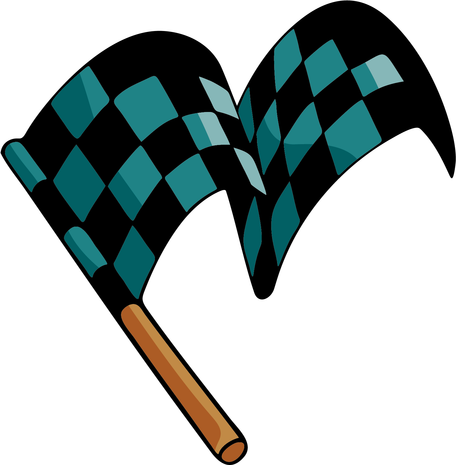 Clip Free Download Racing Flags Flag Of The United - Ar Racing (1970x2003), Png Download