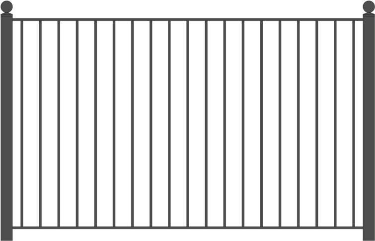 Fence Png, Download Png Image With Transparent Background, - Iron Eagle 2040 (800x518), Png Download