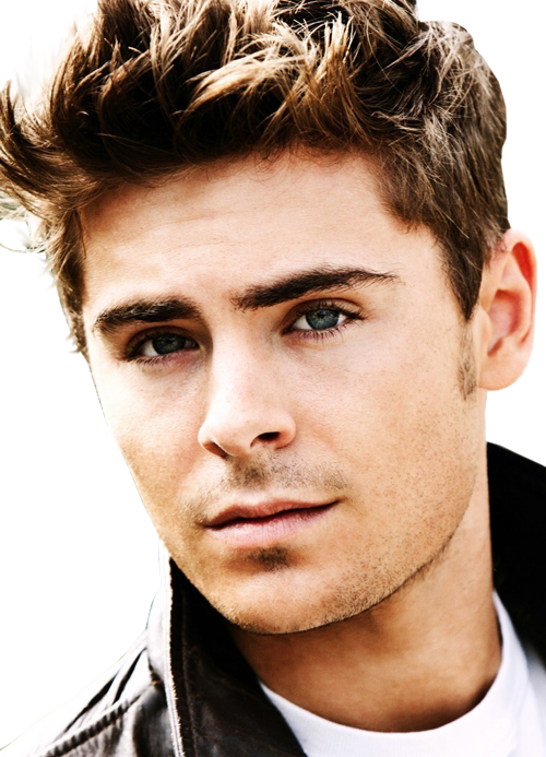 Fotos Y Textos Png De Zac Efron - Easy To Do Men's Hairstyles (500x693), Png Download