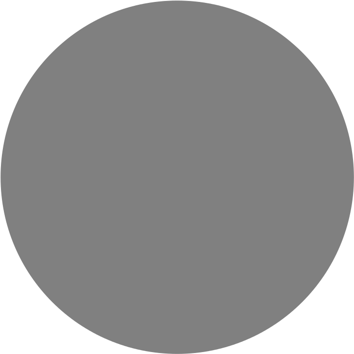 Circle Grey Solid - Circle (768x768), Png Download