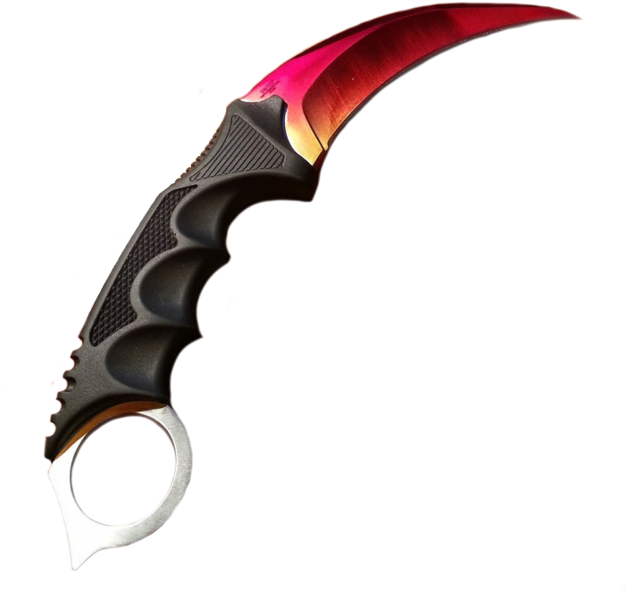 #knife #нож - Cs Go Karambit Transparent (700x699), Png Download