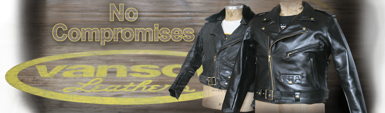 No Compromises - Leather Jacket (1246x365), Png Download