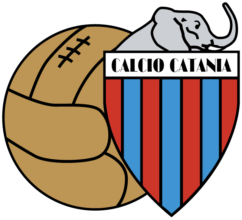 Calcio Catania Vector - Logo Catania (800x725), Png Download