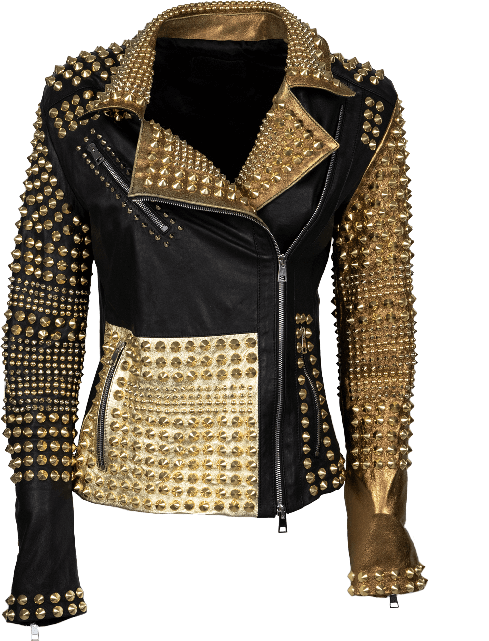 Glamour Jacket - Leather Jacket (1600x1600), Png Download