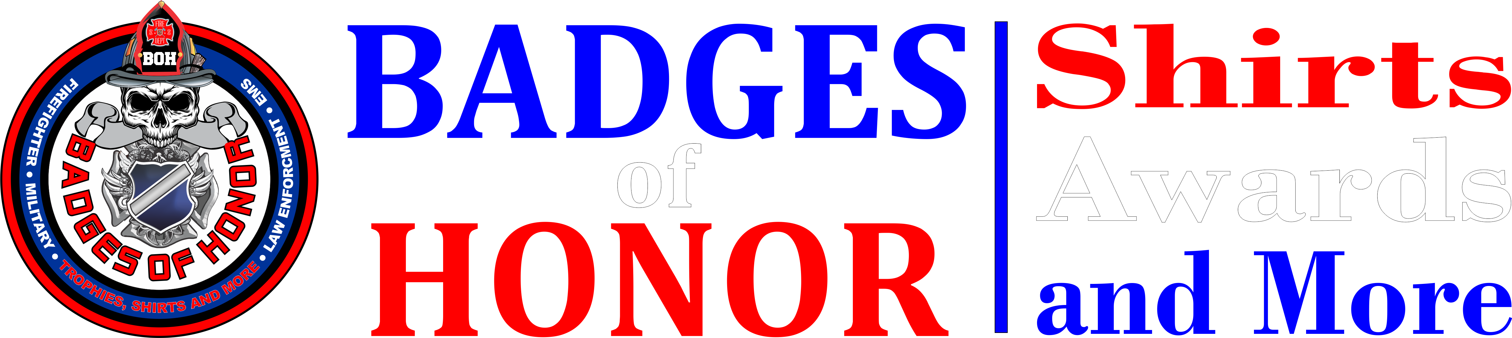 Badges Of Honor - Oval (5074x1137), Png Download