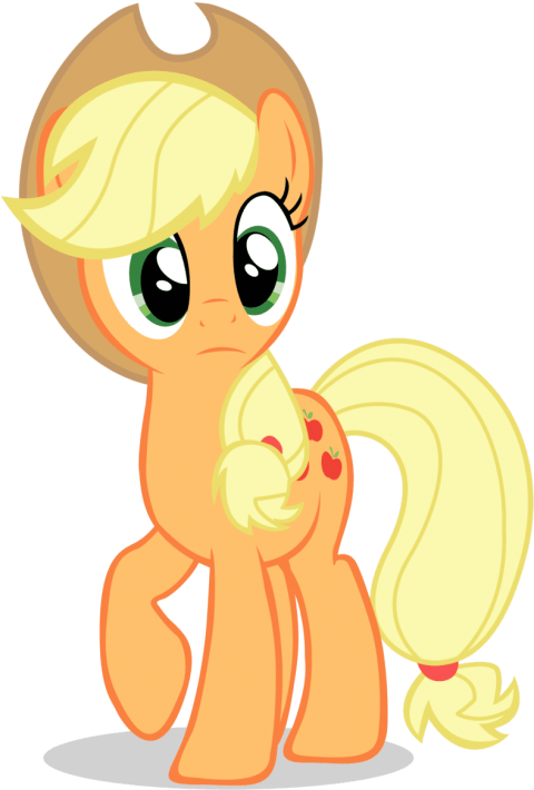 Free Png Download My Little Pony Applejack Smiling - My Little Pony Applejack Smiling (480x710), Png Download