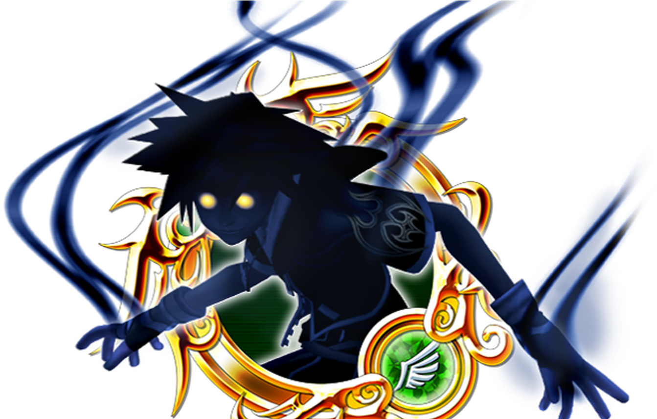 Hd Antiform Sora Kingdom Hearts Unchained Wiki - Antiform Sora (1368x855), Png Download
