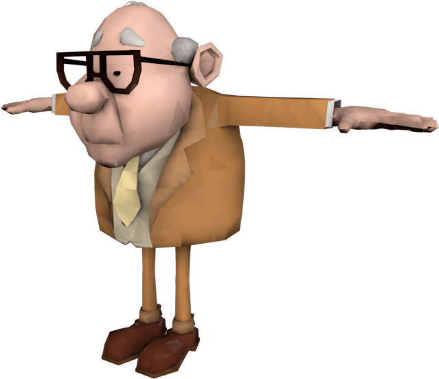 Jimmy Neutron Characters Models (750x650), Png Download