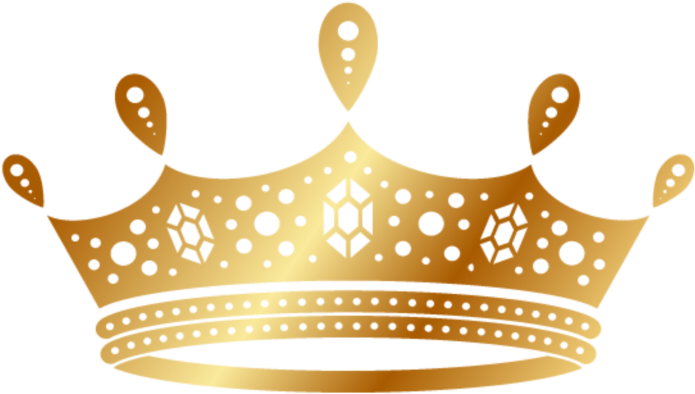 Gold Crown Drawing Transparent (1024x1024), Png Download