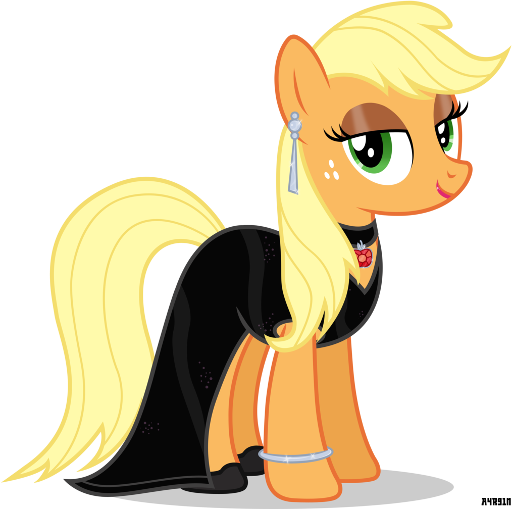 1024 X 1024 4 - Applejack In A Dress (1024x1024), Png Download