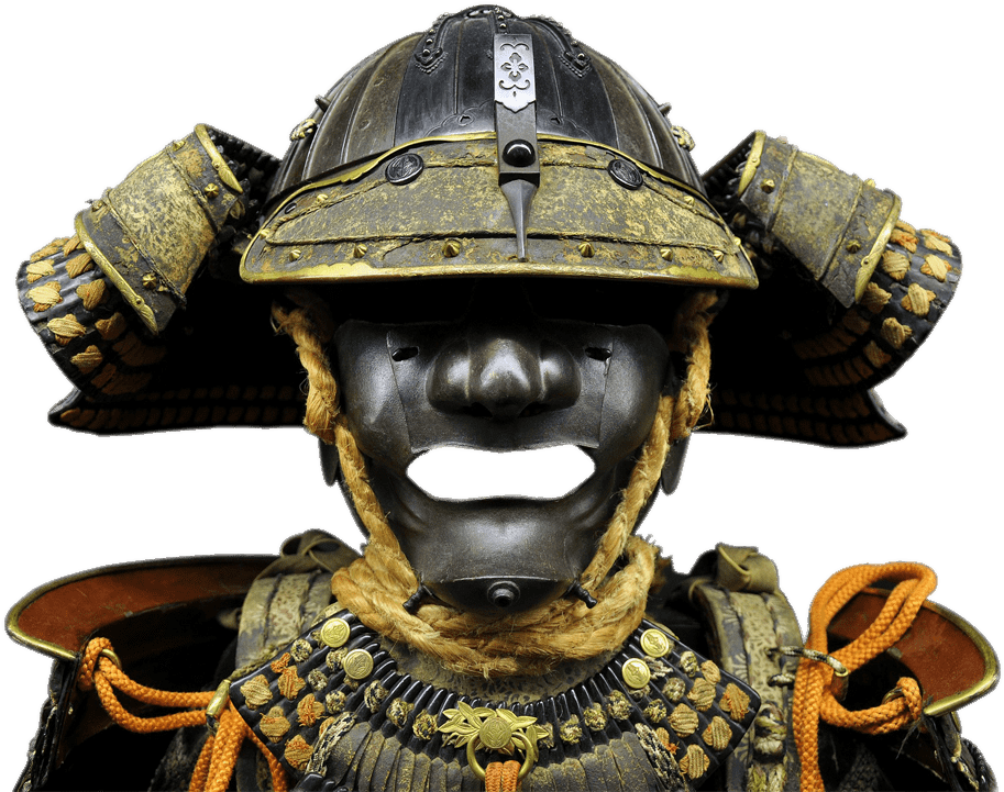 Download - Mascara De Guerra Japonesa (1087x725), Png Download